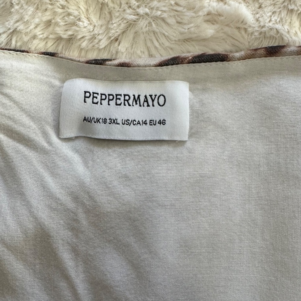 Peppermayo Leopard Print Blouse - image 6